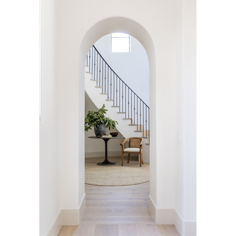 Pure Salt By Momeni Torquay Soumak Machine Weave Jute And Wool Natural Area Rug 6' X 6' Round, Beige, Rectangle 6'3" x 9'
