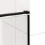 Porte de douche coulissante demi-cadre l 56-60 "x H 72"
