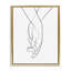 «Dog Paw Charcoal Design Minimal Tan», art mural sur toile par Jennifer Paxton Parker-689743613-722323321
