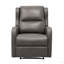 Fauteuil inclinable en similicuir rembourré 1pc