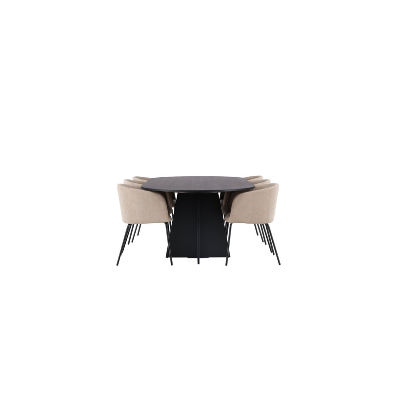 Nurul 6 - Person Dining Set