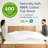 400 Thread Count Cotton Flat Sheet – Cooling, Breathable & Soft Top Sheet-103254617-103254614