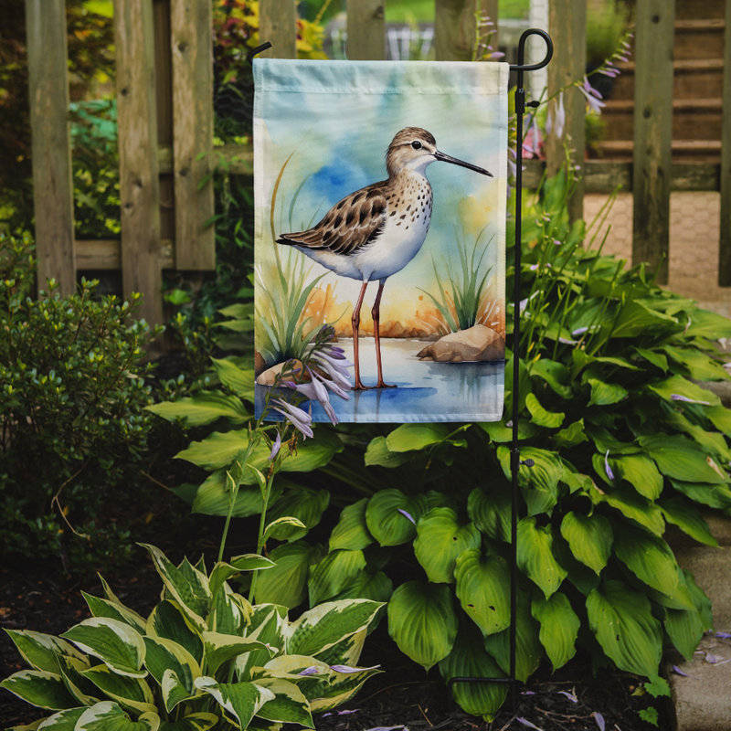 Drapeau de jardin Surfbird Bird, Bécasseau
