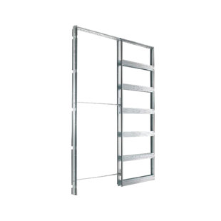 Galvanized Steel Pocket Door Hardware