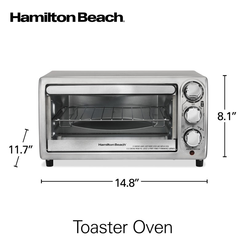 Four grille-pain en acier inoxydable Hamilton Beach®