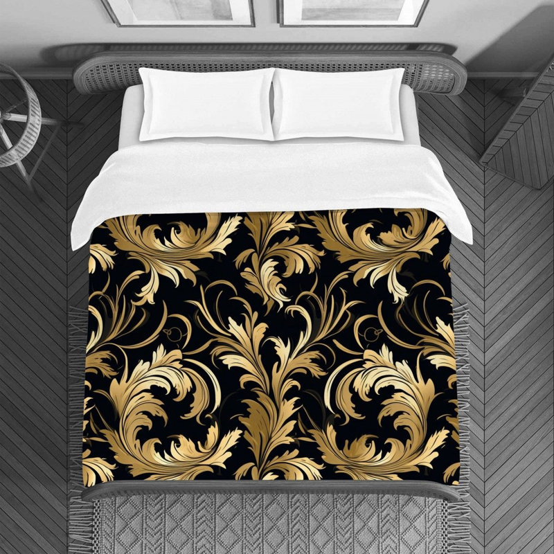 Polyester Machine Printed Duvet Cover, Twin Duvet Cover