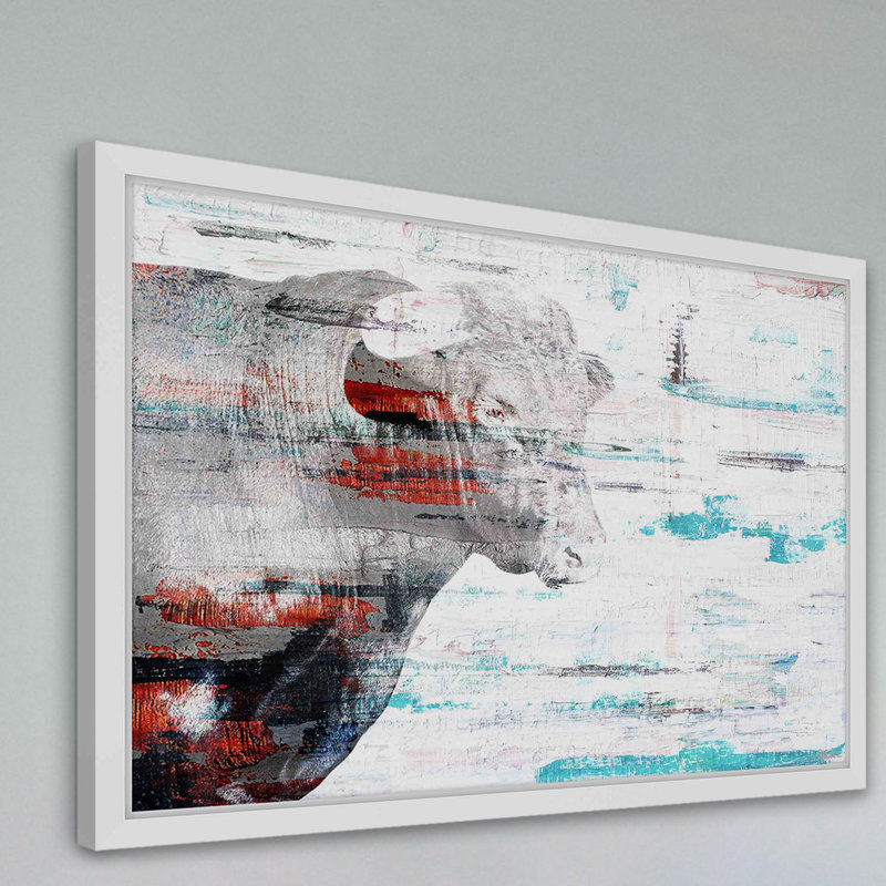 Parvez Taj - Single Picture Frame Painting, 61cm H x 91cm W x 3.81cm D