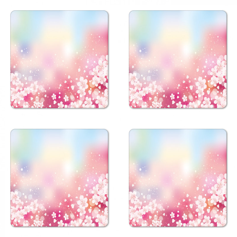 Sous-verre pastel