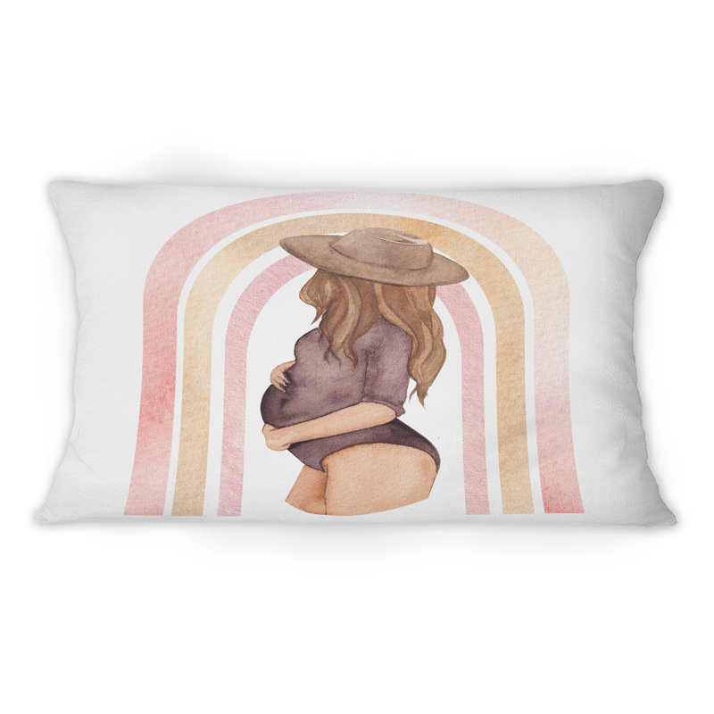 Coussin décoratif 12 po x 20 po Glam