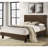 Warm Brown Queen Platform Bed
