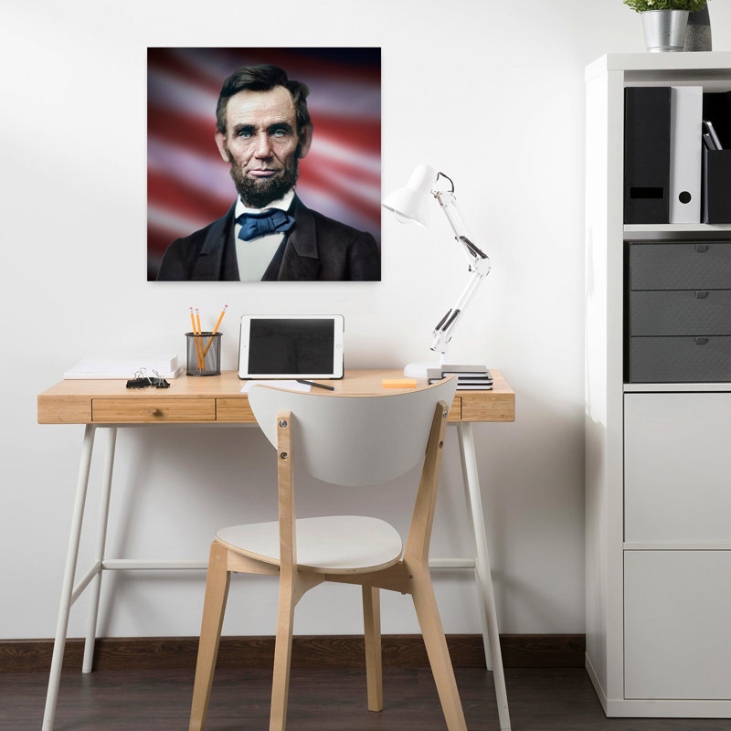 «Gettysburg Adresse At Lincoln Memorial Washington Dc Usa», art contemporain, H 18 po x l 18 po
