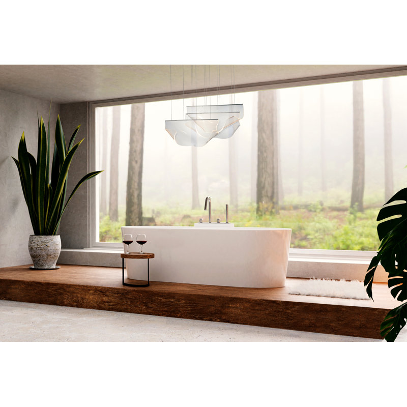 Rinkle 3 - Light Dimmable LED Geometric Chandelier