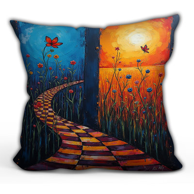 Our Way Home Throw Pillow