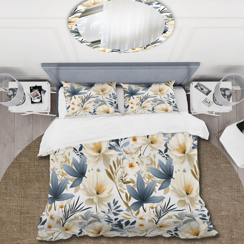 Literie Serene Jungle II, Housse de couette pour très grand lit et 2 très