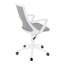 Chaise de bureau Thiazi, hauteur réglable, pivotante, ergonomique, accoudoirs, bureau d'ordinateur, bureau, métal-1006317639-990270570