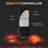Retro Recessed Fireplace Heater with Realistic Log Flame