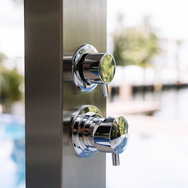 Freestanding Outdoor Shower