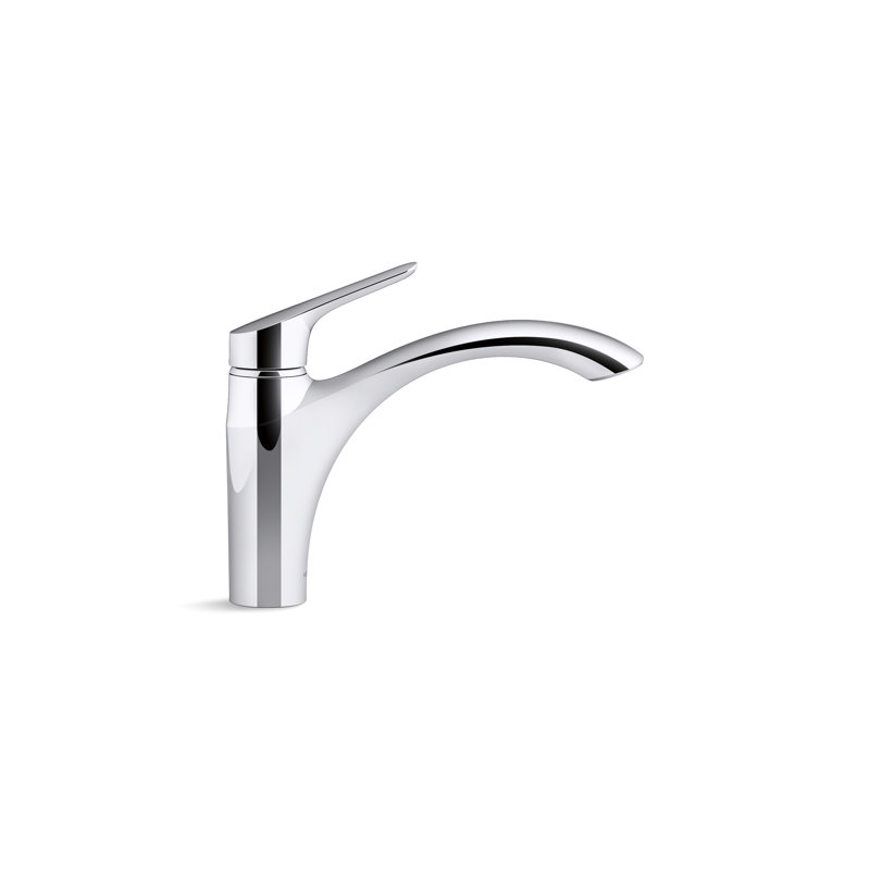 Rival Single-Handle Kitchen Sink Faucet, Polished Chrome