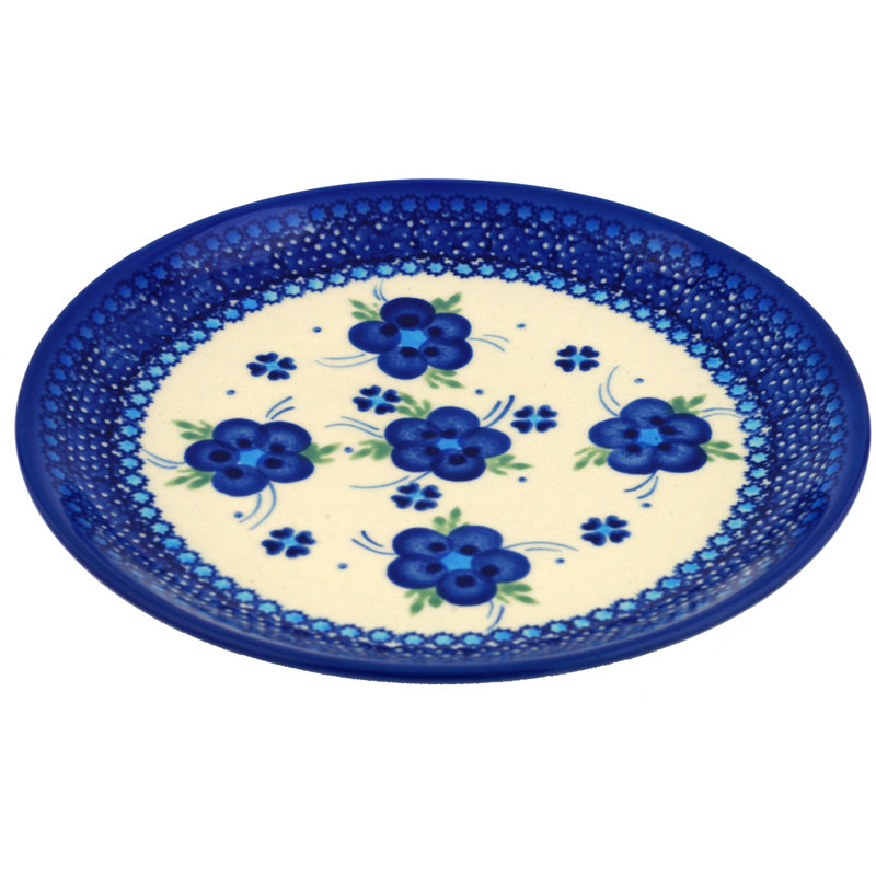 Bleu-belle Fleur Decorative Plate