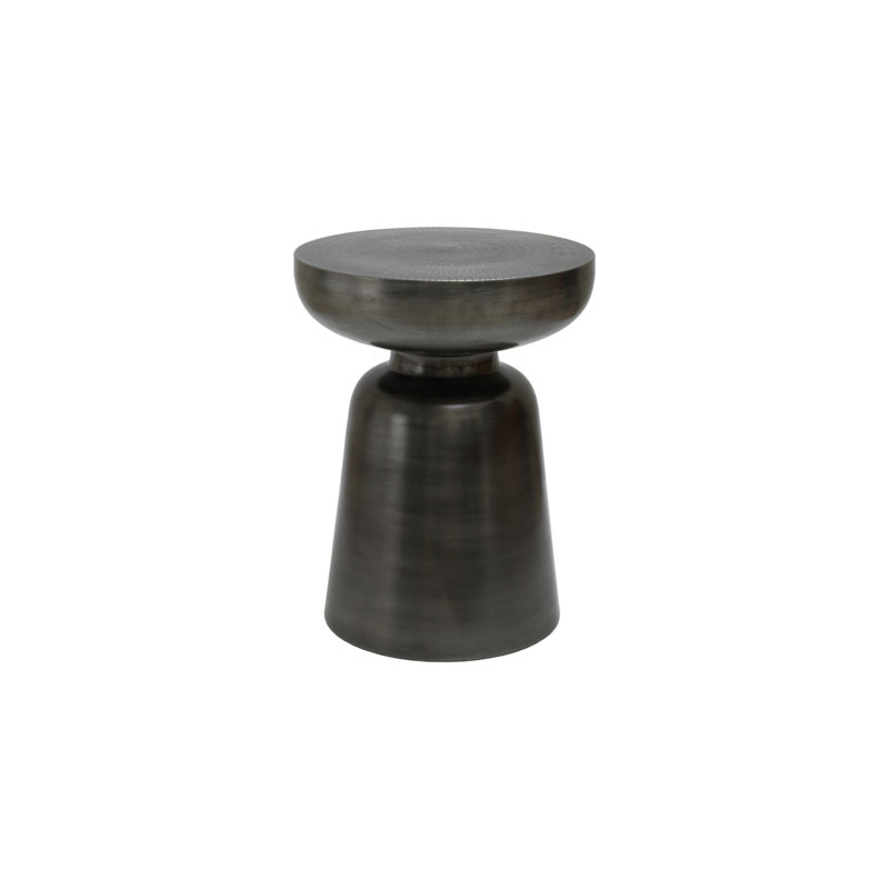 Arthur End Table, Antique Nickel