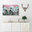 White Cherry Blossom Tree in Bloom - Wrapped Canvas-56640734