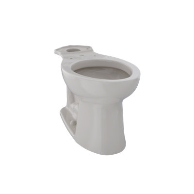 TOTO® Entrada Universal Height Elongated Toilet Bowl, Sedona Beige - C244EF#12