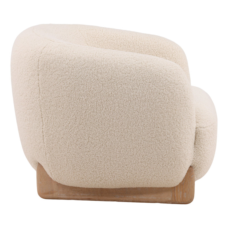Chaise d'appoint Montara crème