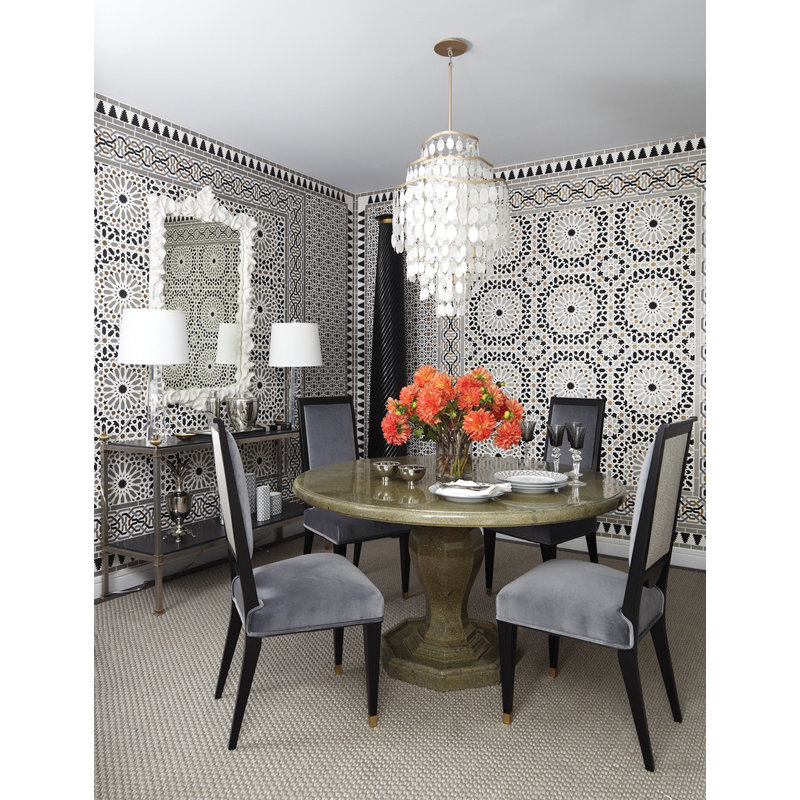 Dolce 7 - Light Unique / Statement Tiered Chandelier with Crystal Accents