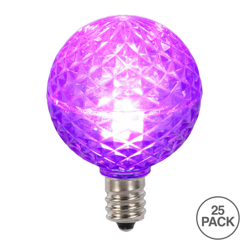 Ampoules de rechange à DEL V40 de Vickerman G40, 25 par boîte, Mauve