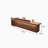 Rustic Industrial Style Front Desk in Natural Wood Colour