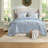 Complete 7 Piece Bedding Sets Microfiber Floral Modern Home Full
