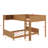 Wooden Bunk Bed With Built-In Storage Shelf & Ladder, With Slat Support, No Box Spring Needed-1237707891