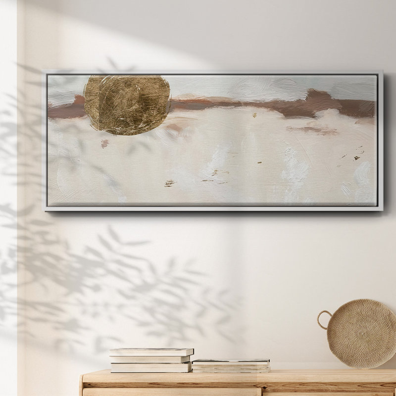 Winter Medallion IV- Framed Canvas