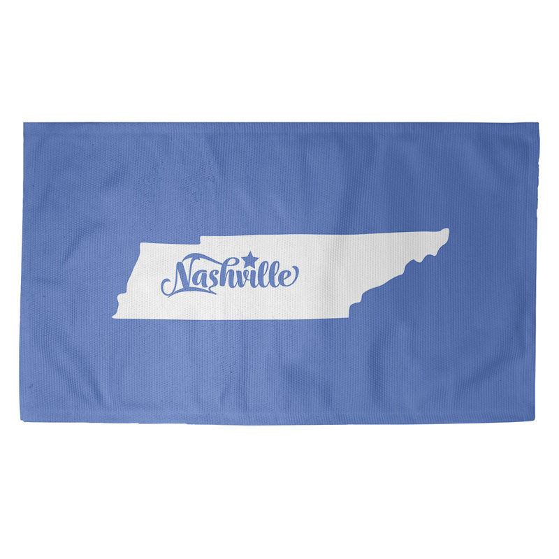 Tapis bleu area tennessee Nashville, Rectangle 2 pi x 3 pi