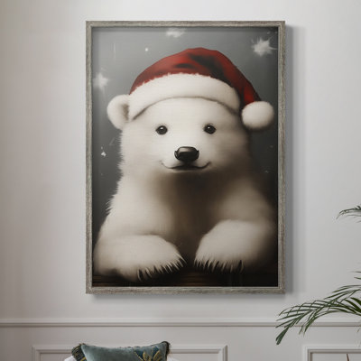 Christmas Holiday Art -Series 2-CDVIII Framed Print - Solid Wood