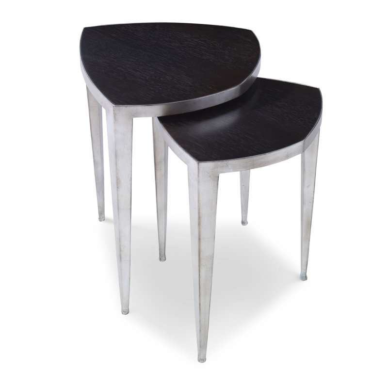 Reuleaux Solid Wood Top Nesting Tables