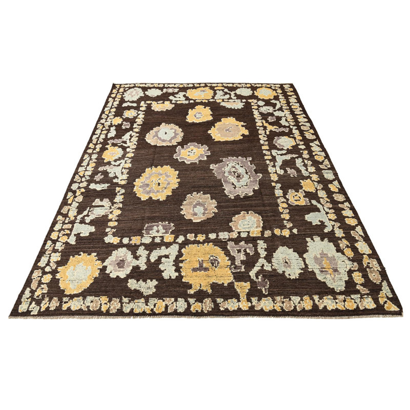 Tapis brun foncé Pursley