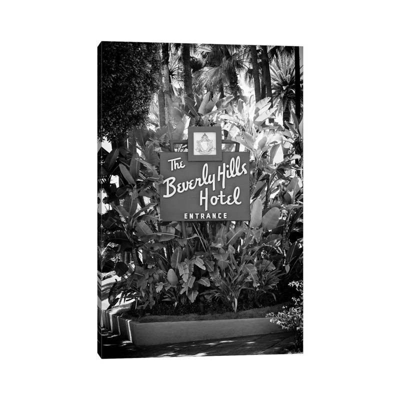 L.A Beverly Hills Hotel by Philippe Hugonnard - Wrapped Canvas Print, 101.6 cm H x 66.04 cm W x 1.91 cm D