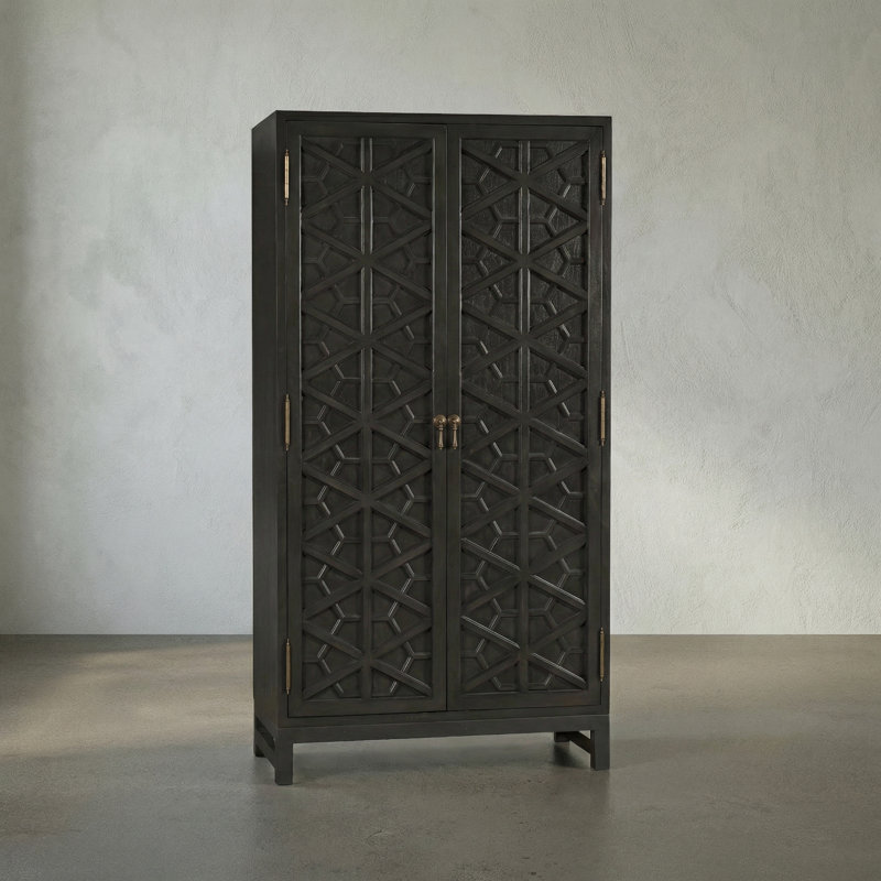 Armoire Maharadscha, Pâle, H 82 po x l 42 po x P 20 po