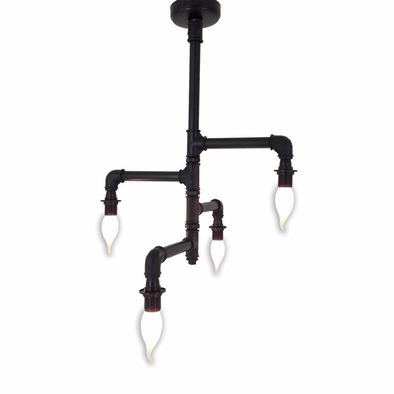 Lustre unique à 4 lumières Daanyal