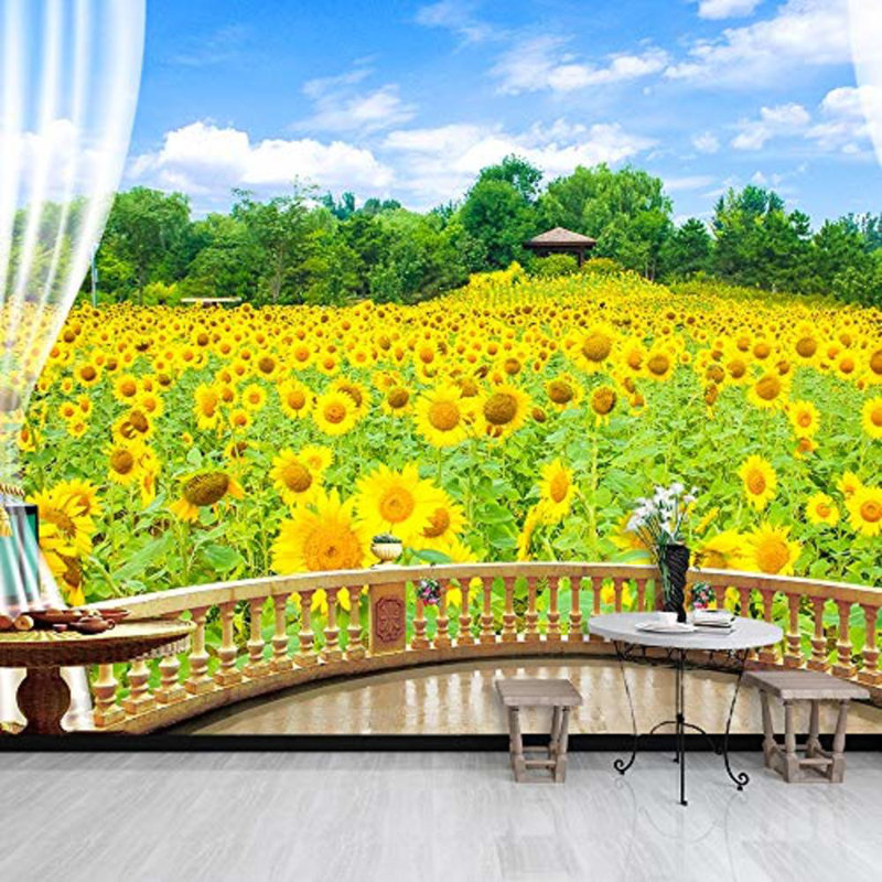 Scenery Outside The Balcony Peel & Stick Border, 100" L x 144" W