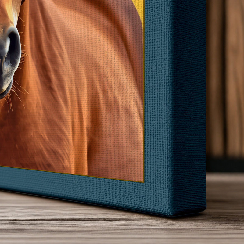 Print, 36x24 - 91.4 x 61.0 cm, Teal Border