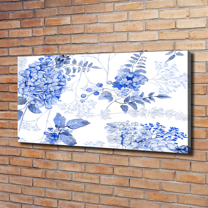 Floral Pattern - Wrapped Canvas Print