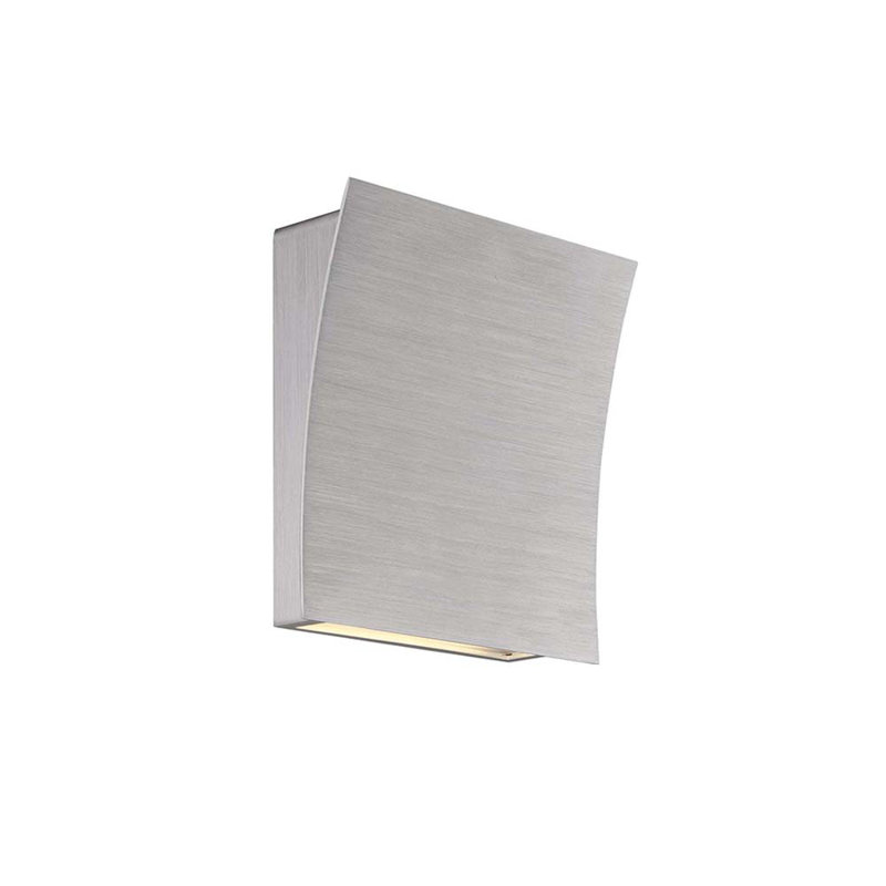 Plafonnier encastré 1 lumière Slide, 2700 K, Aluminium