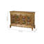 Solid Wood Accent Cabinet