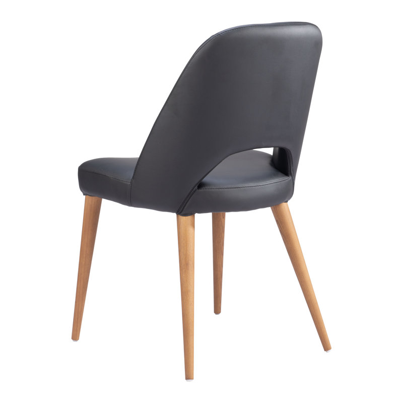 Chaise de salle à manger Leith - noire