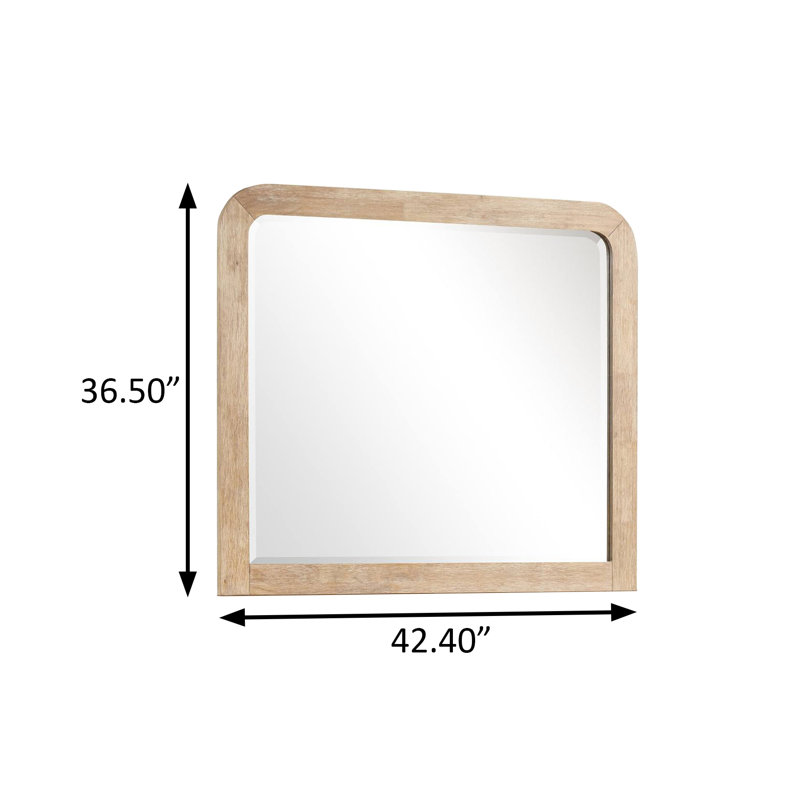 Miroir transitionnel l 42,4 po, naturel