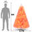 6FT Pre-Lit Pink Artificial Christmas Tree with Warm White Lights, Premium Hinged Spruce Xmas Tree with 800 Branch Tips and Foldable Metal Stand for Home, Office, Party