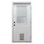 Porte d'entrée avant en fibre de verre Smooth-30885582-30885583-31387427