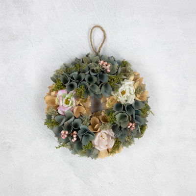 Couronne en faux bois d'épinette 10 po